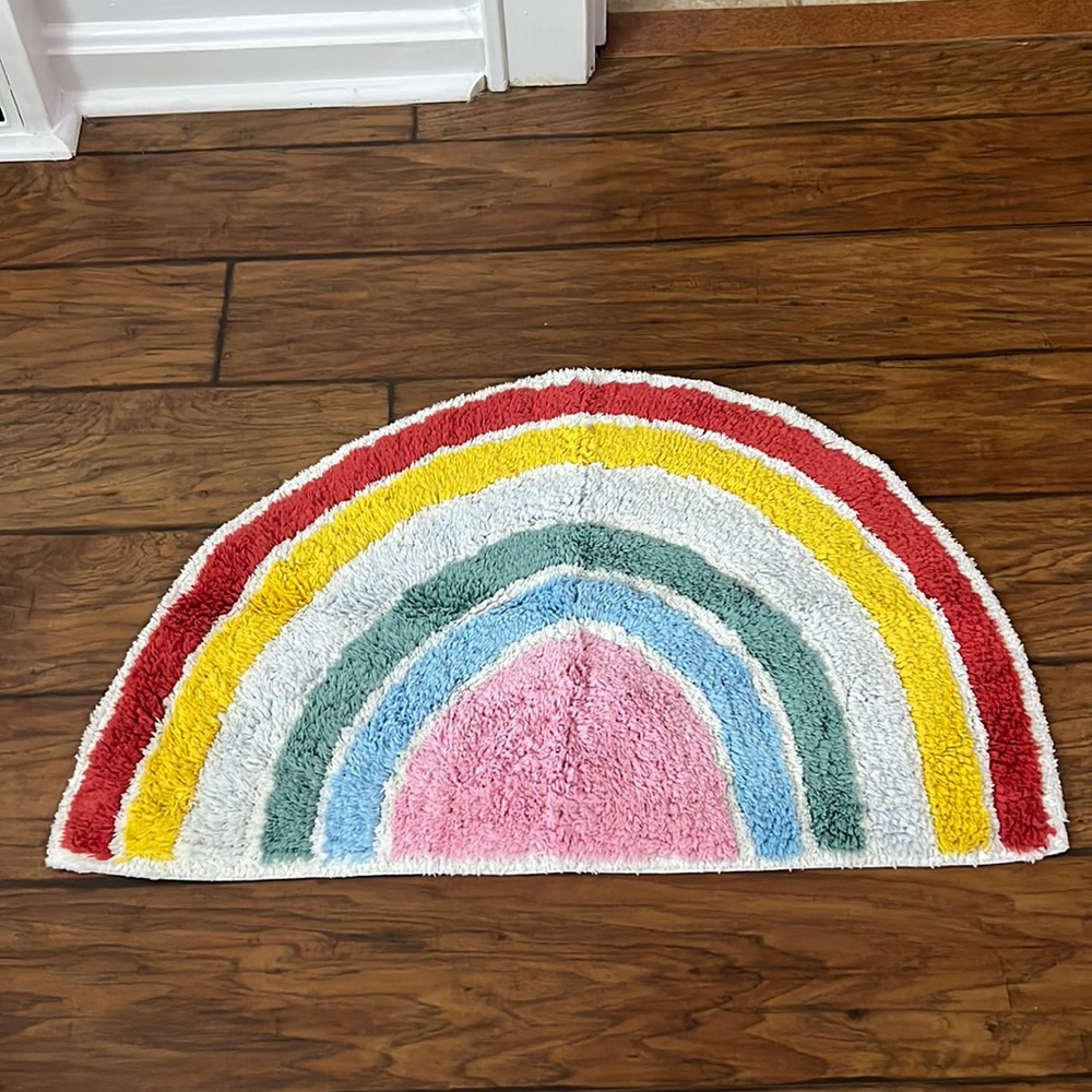 ban.do Rainbow bath mat